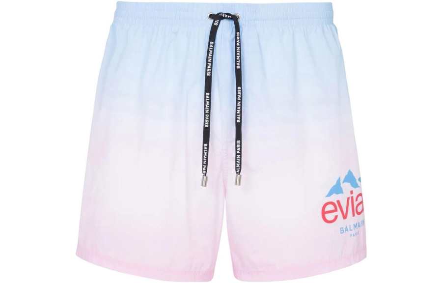BALMAIN 【Previous SeasonFinal Sale】x Evian gradient swim shorts