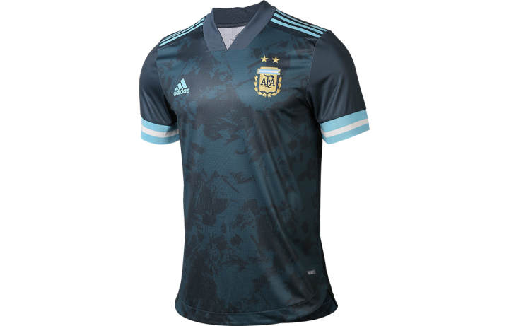 Adidas adidas Argentina Away Authentic Jersey Blue