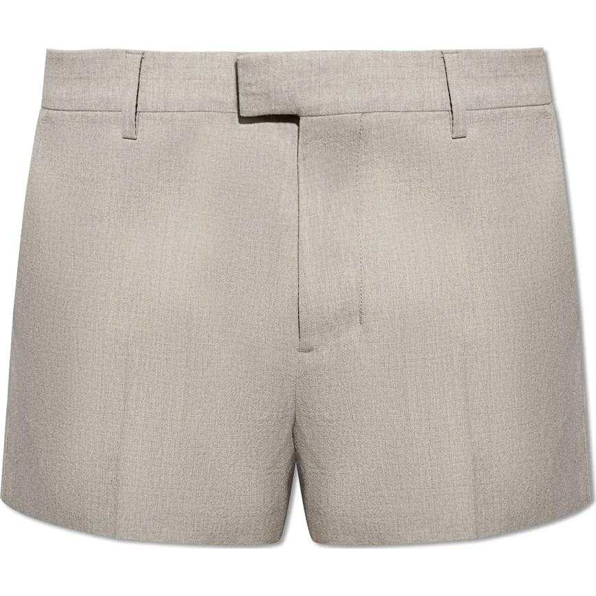 AMIPARIS Amiparis crepe wool shorts