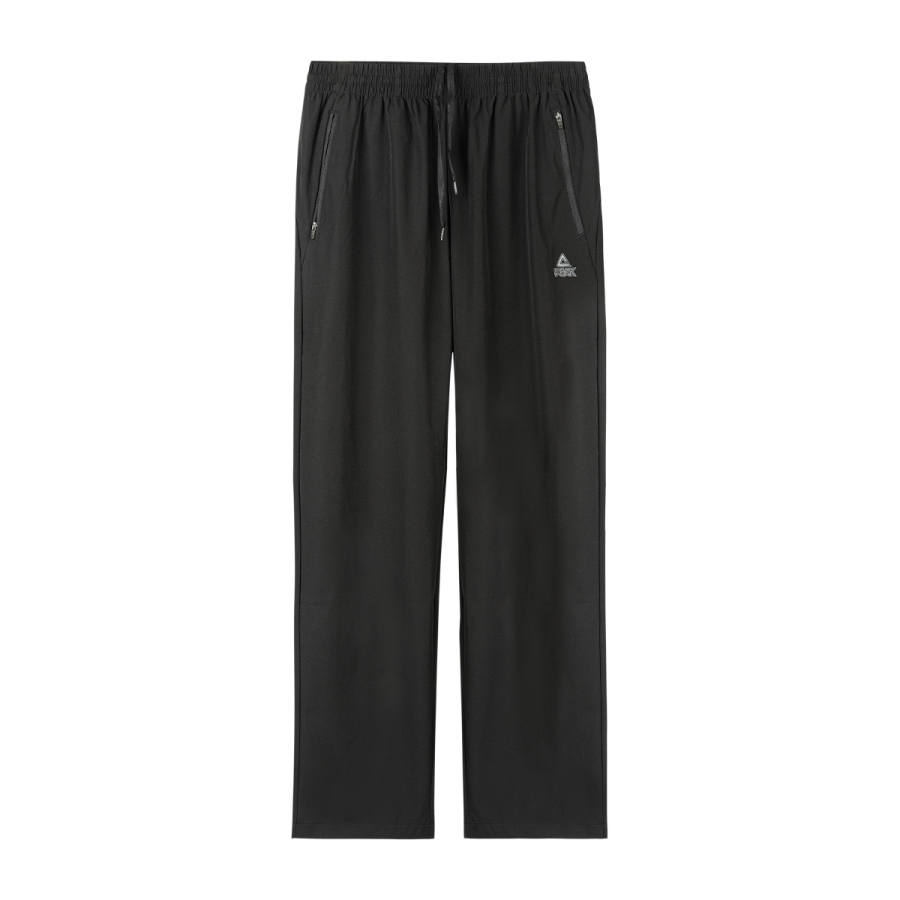 PEAK Casual Pants Unisex Black Moderate Straight Fit Pants