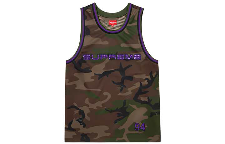Supreme Supreme Rhinestone Basketball Jersey