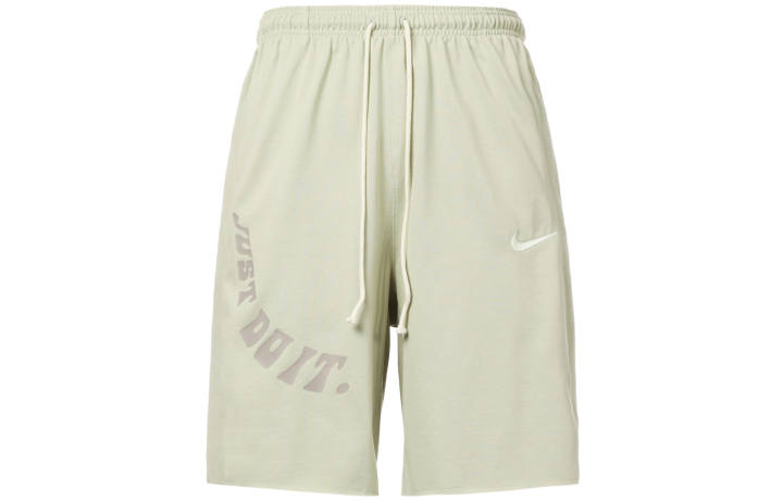 Nike Nike Dri Fit Casual Shorts Men's Light Lime Gray Moderate