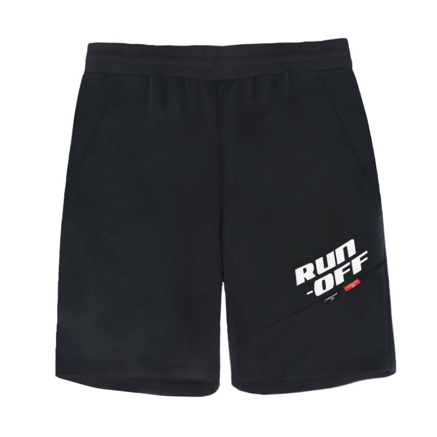 CORALIAN Casual Shorts Unisex Black