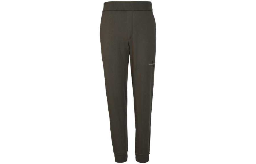 CALVIN KLEIN Casual Pants Men's Army Green