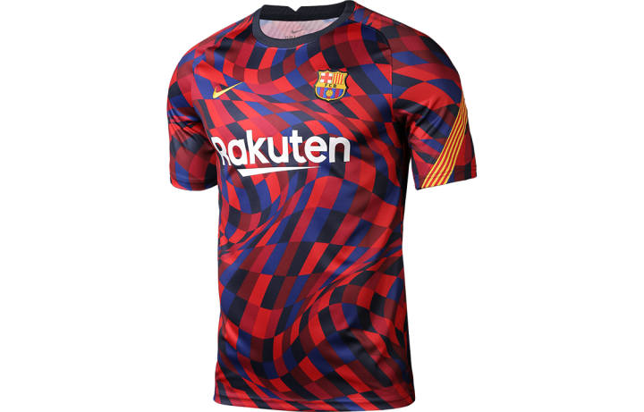 Nike Nike Barcelona Soccer Jersey Player Edition Men's Multicolor