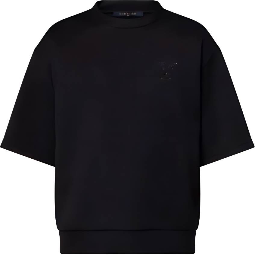 LOUIS VUITTON Lv Embellished Jersey T Shirt
