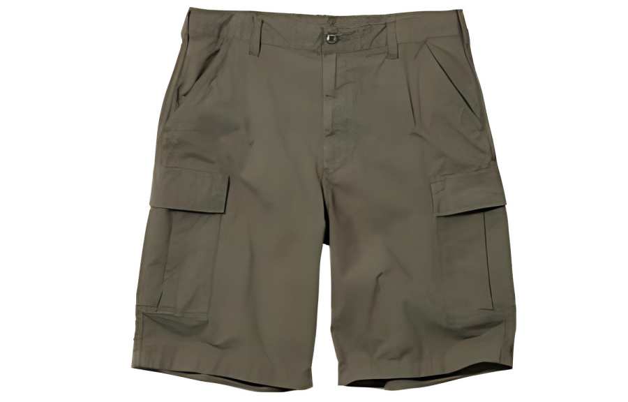 UNIQLO Casual Shorts Men's Olive Moderate