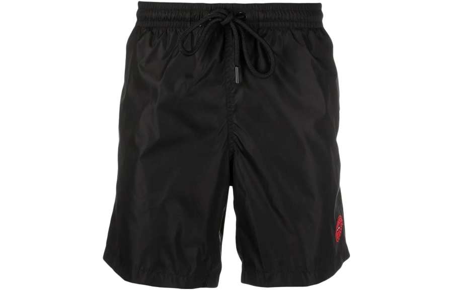 Moncler Moncler X Marvel Spider Man Logo Patch Swim Shorts
