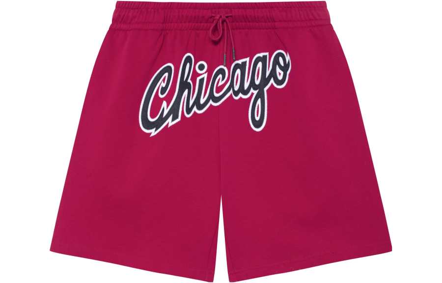 Mitchell Ness Mitchell Ness Casual Shorts Unisex Red Moderate