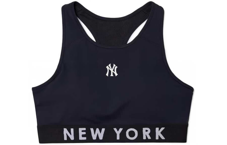 MLB New York Yankees Tank Tops Women's Black Crew Neck Moderate Other