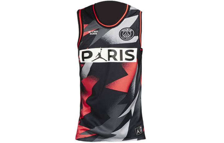 Jordan Jordan Saint Germain Basketball Jersey Men's Black