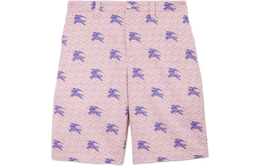 Burberry 【Previous Season】monogram-pattern cotton cargo shorts