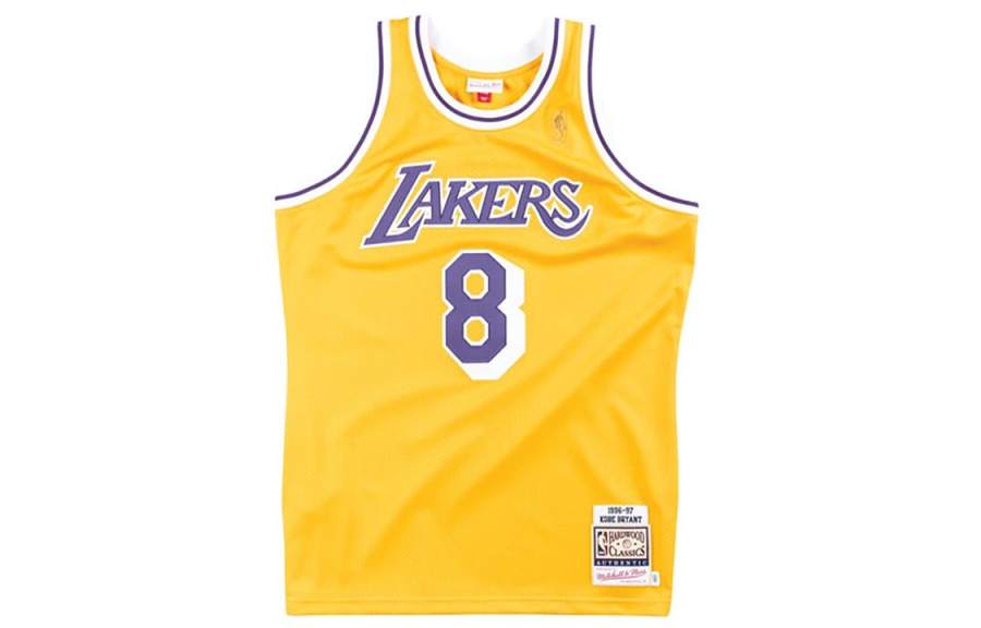 Mitchell Ness Mitchell Ness Basketball Jersey Men's Yellow