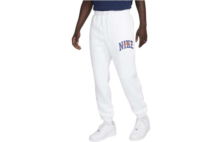 Nike Nike Club Fleece Cuffed Pants Casual Pants Men's White