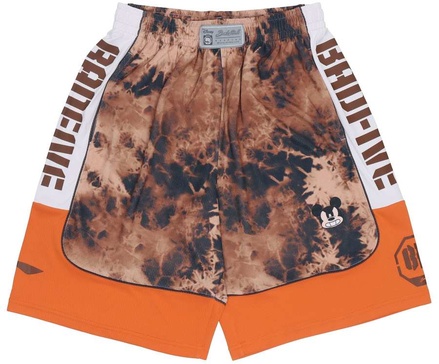 Li-Ning Li Ning Basketball Shorts Men's Brown Ice Grain All Over Print