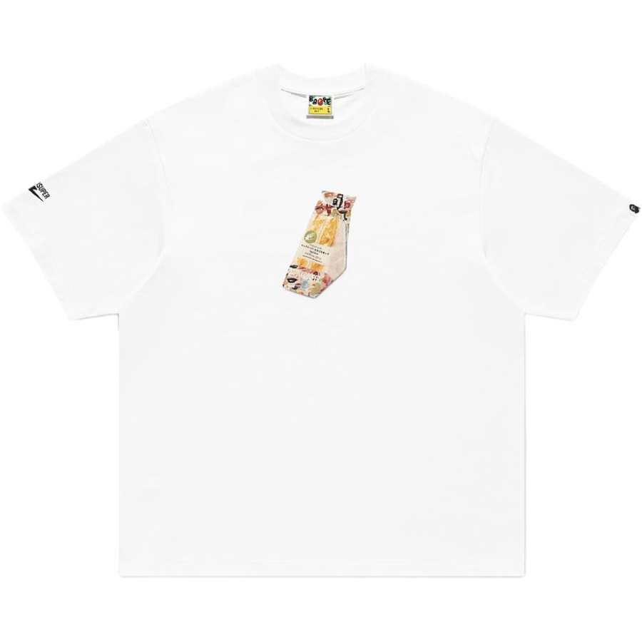 A BATHING APE Bape X KidSuper Egg Sandwich Tee