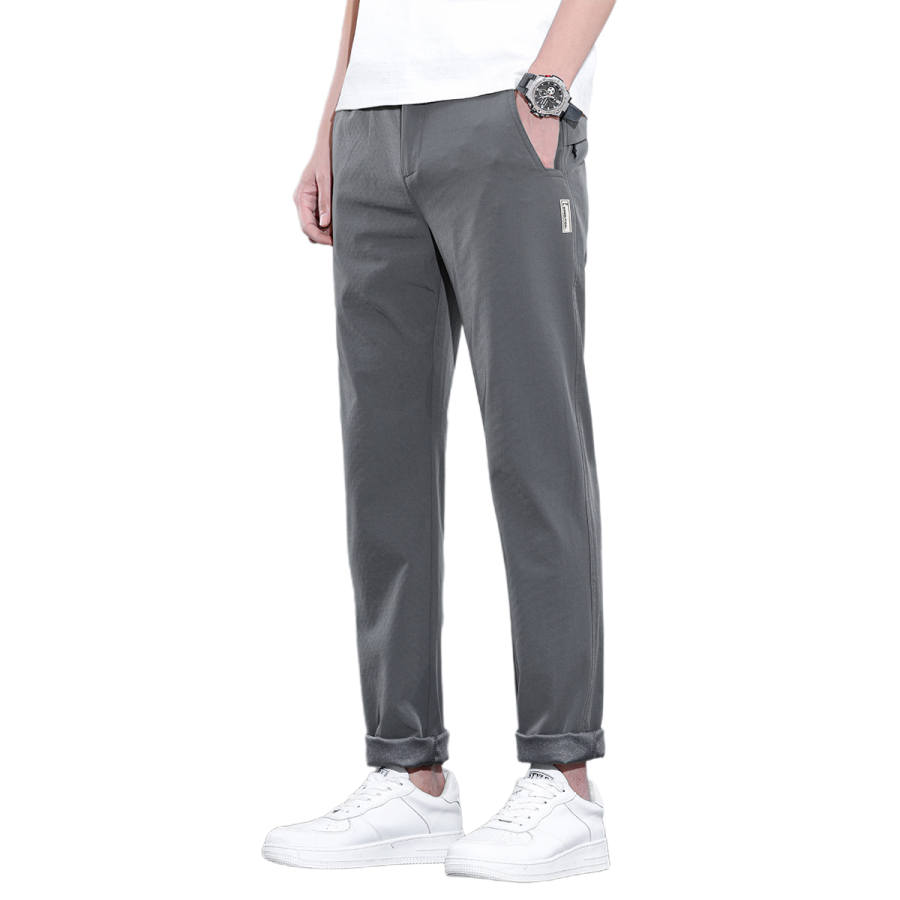 BALENO Casual Pants Men's Thin Straight Fit Pants