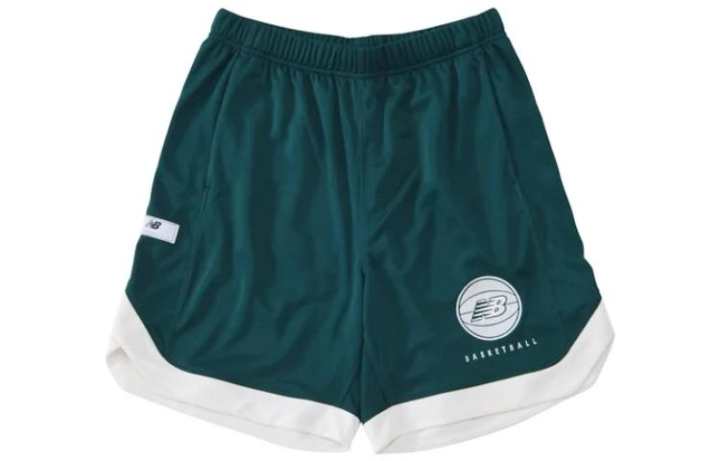 New Balance New Balance Dimple Mesh Line Casual Shorts Men's Dark Green Moderate