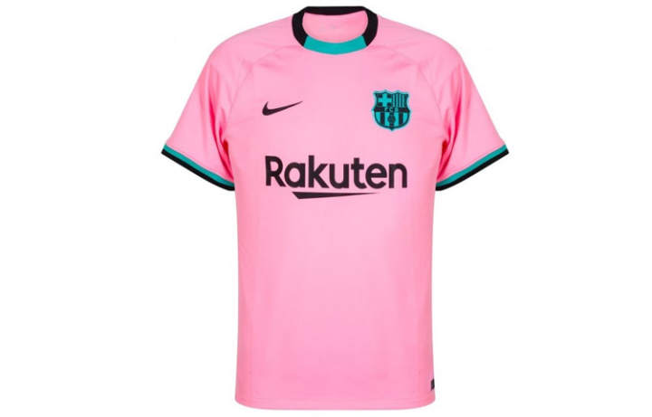 Nike Nike Barcelona Soccer Jersey Men's Beam Pink