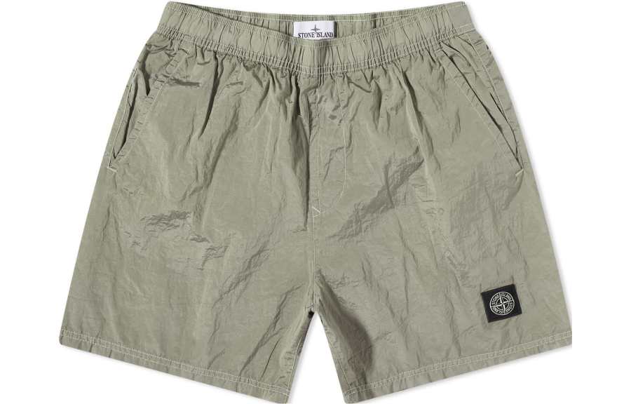 STONE ISLAND Casual Shorts Men's Aqua Green