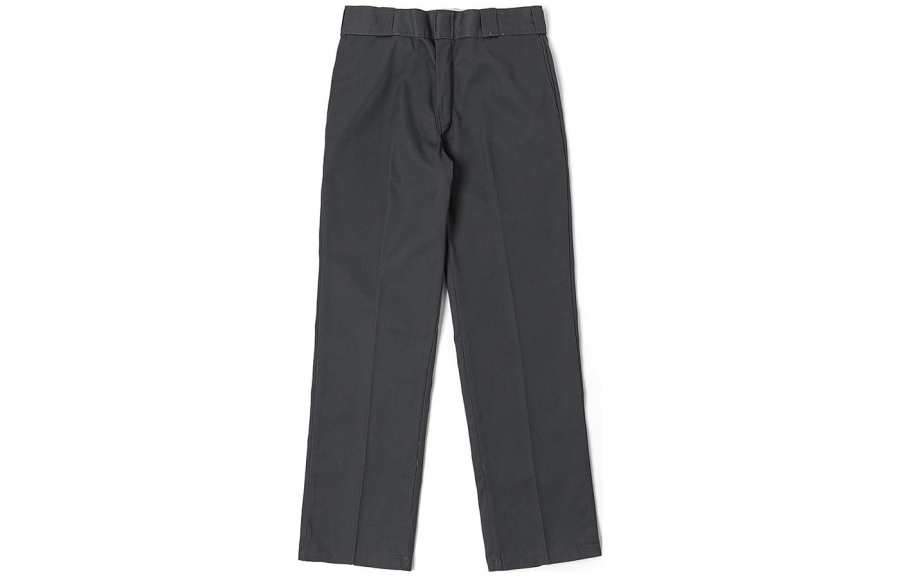 Dickies Casual Pants Unisex Dark Gray Moderate Straight Fit Pants