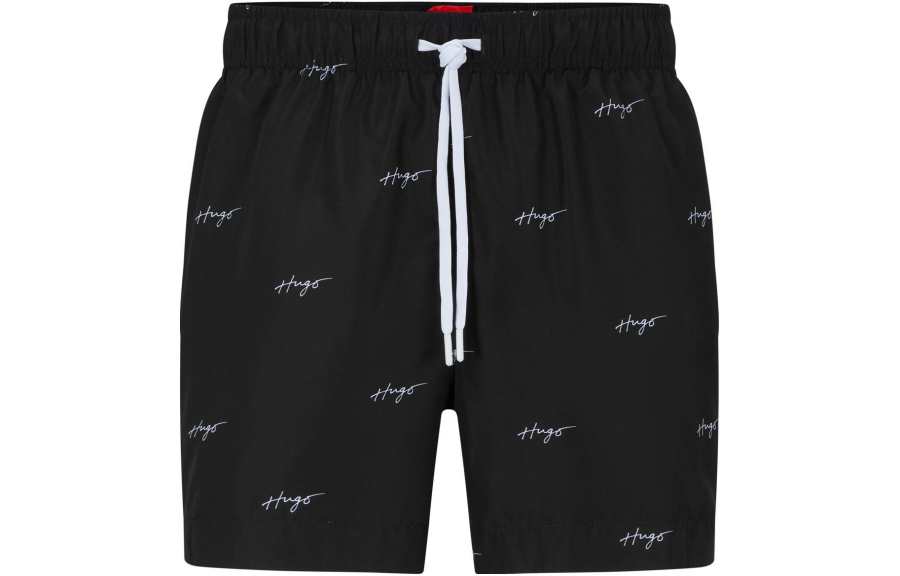 HUGO BOSS SS23 Beach Shorts Men's Black