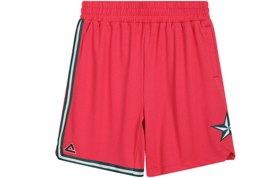 PEAK Basketball Shorts Men's Peach Red Moderate