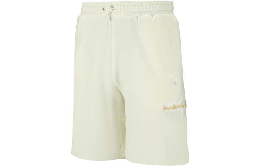 PUMA Humming 3,SS23 Chinese Culture Tribute Series Casual Shorts Unisex White Moderate
