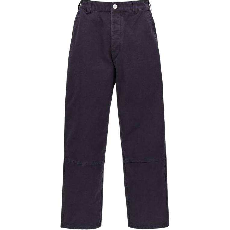 STONE ISLAND Logo Detailed Straight Leg Jeans