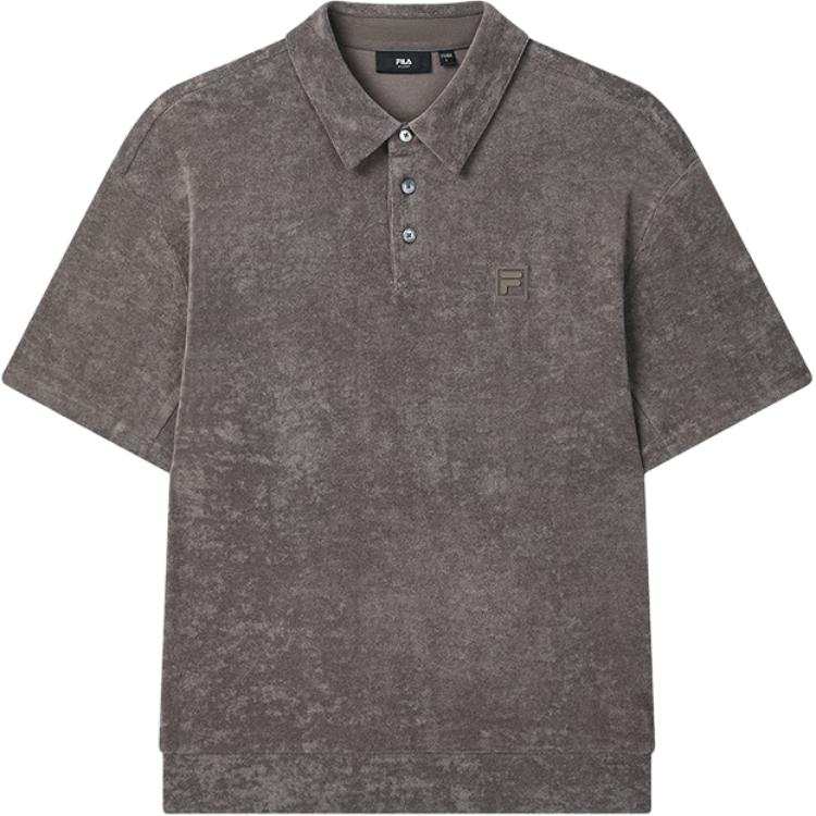 FILA MILANOSport Polo Shirt Men's Leather Brown