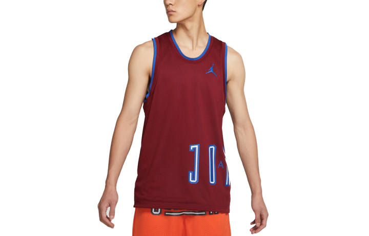 Jordan Jordan Basketball Jersey Men's Burgundy