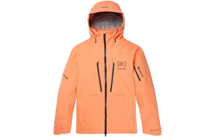 BURTON AK Stretch HOVER GORETEX3L Ski Top Men's Orange