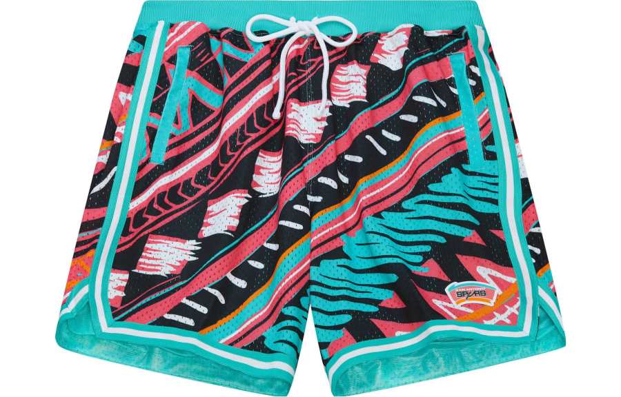 Mitchell Ness Mitchell Ness Shorts Men's Blue Green