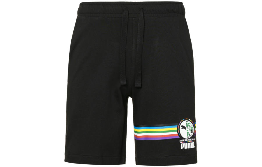 PUMA Sports Shorts Men's Black Thin