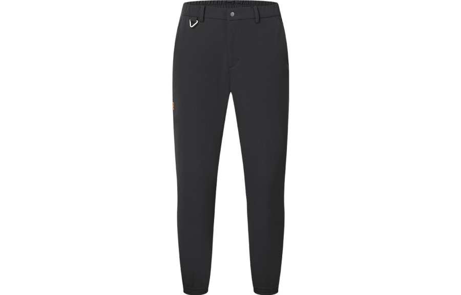 FILA Casual Pants Men's Pitch Black Moderate Straight Fit Pants