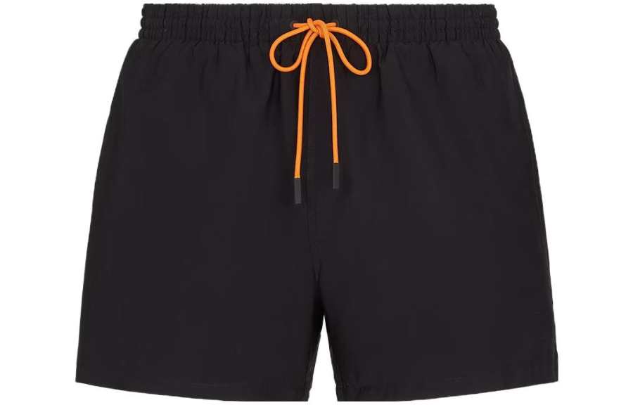 FENDI SS23 Men's Nylon Swimming Shorts Black