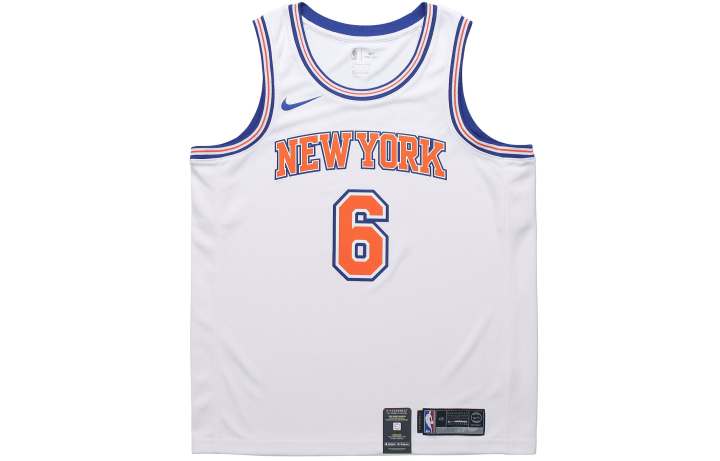 Nike Nike Basketball Jerseys Men's White Moderate Straight Fit
