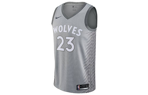 Nike Nike X NBA Jimmy Butler City Edition Swingman Jersey SW Silver
