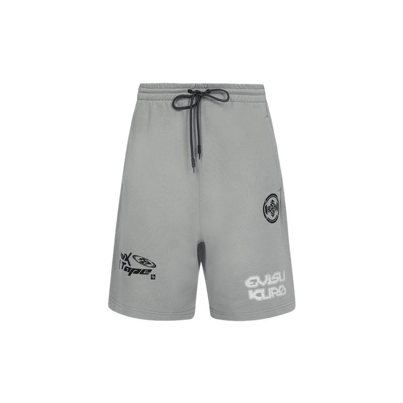 EVISU EVISU Casual Shorts Men's Light Gray Moderate