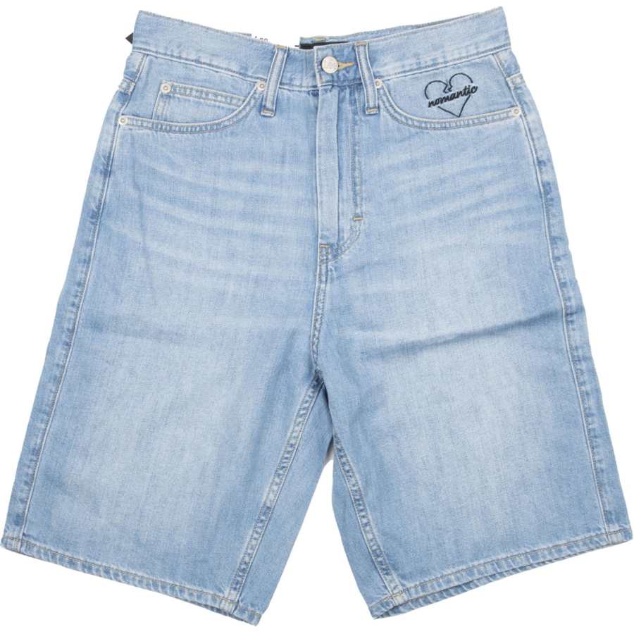 Lee Lee Denim Shorts Men's Blue Thin