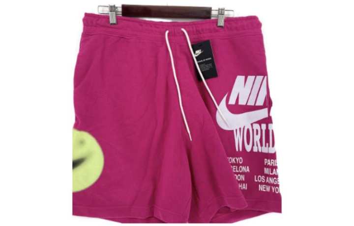 Nike Nike Casual Shorts Men's Pink Thin