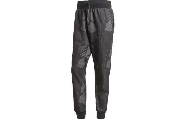 Adidas Adidas Sports Pants Men's Black Light Gray Moderate