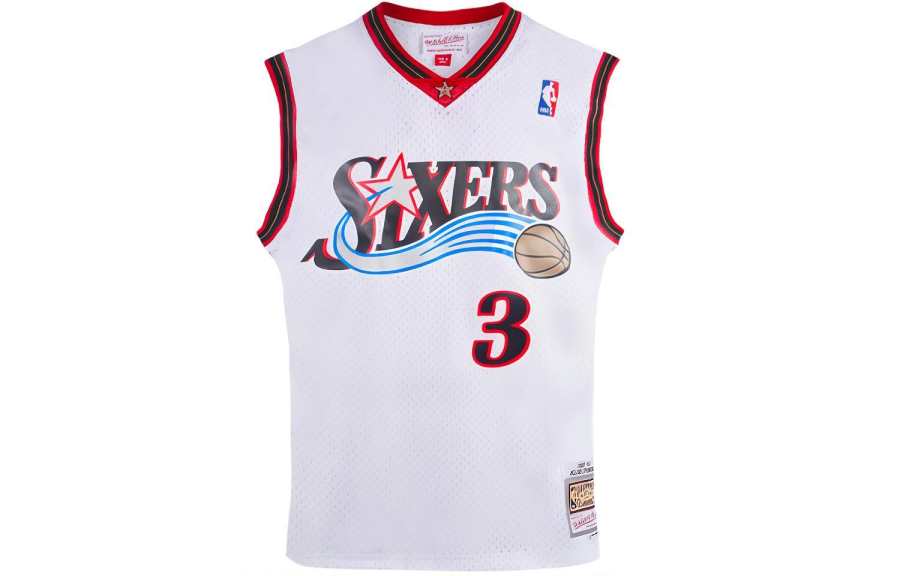 Mitchell Ness Mitchell Ness x NBA Basketball Jersey Unisex White