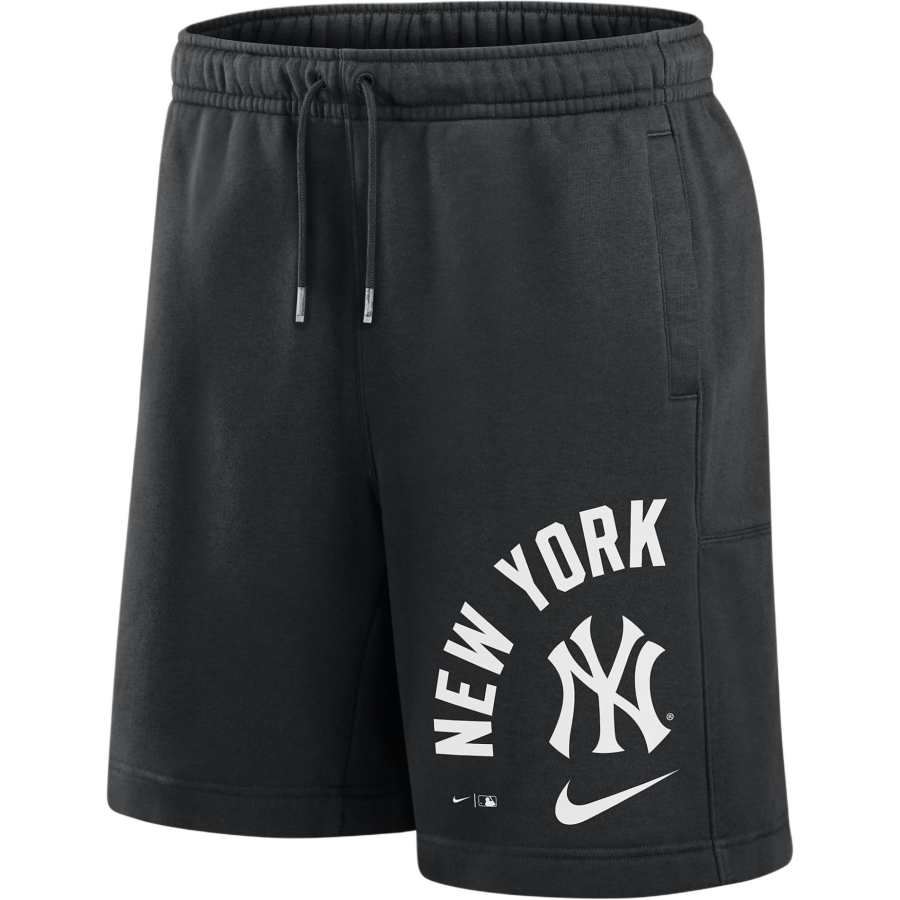 Nike Nike x MLB New York Yankees Arched Kicker Casual Shorts Men's Black