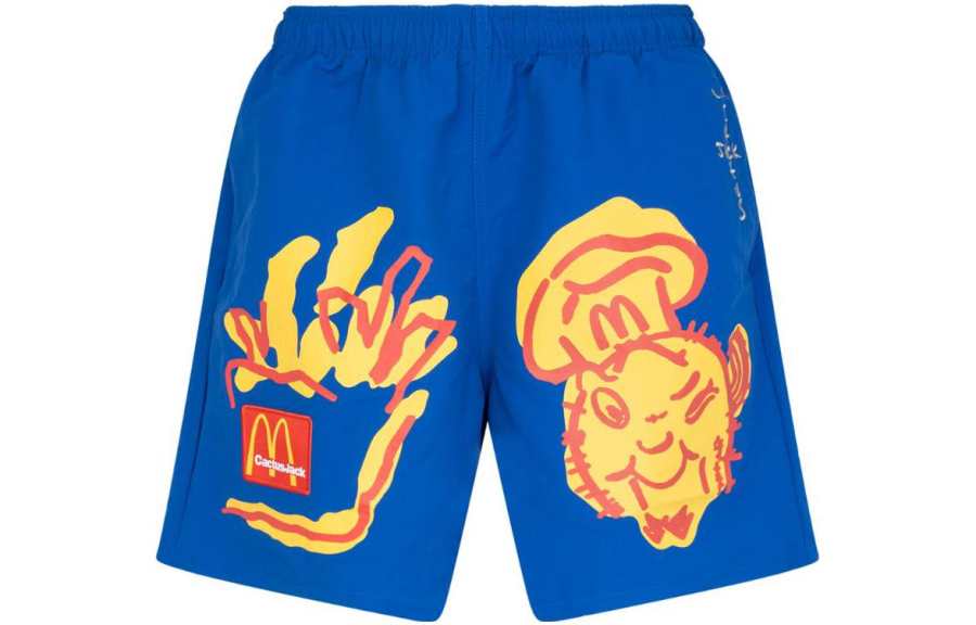 Travis Scott Travis Scott X McDonald's Illustration Shorts