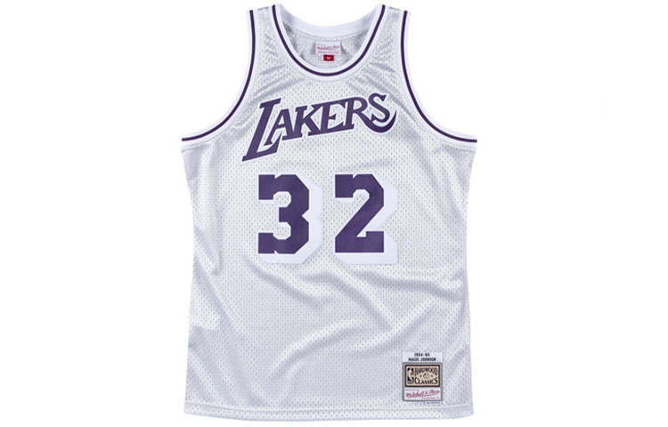 Mitchell Ness Mitchell Ness Basketball Jerseys Men's Silver Moderate Other