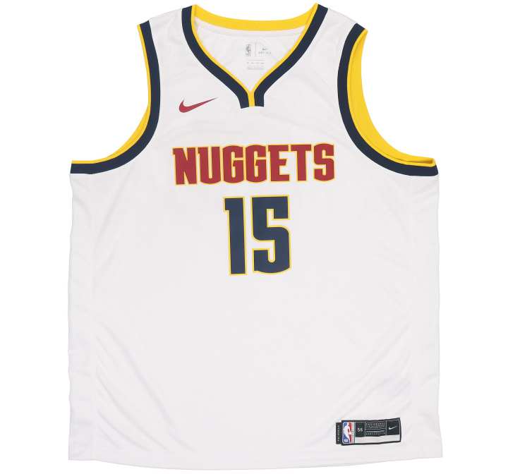 Nike Nike NBA Basketball Jerseys Men's White Moderate Straight Fit