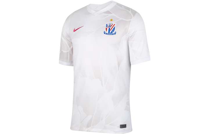 Nike Nike Shanghai Shenhua Soccer Jerseys Men's White Moderate