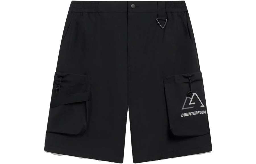 Li-Ning Li Ning CF Tracing Casual Shorts Men's Black