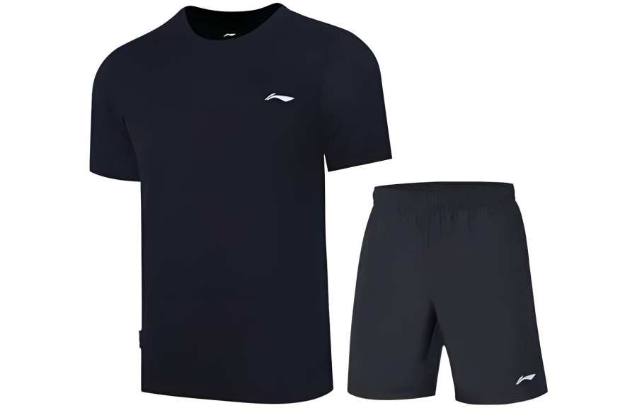 Li-Ning Li Ning Badminton Collection Casual Sportswear Men's Black